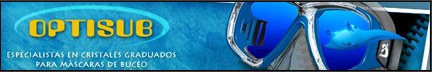 Optisub Especialistas en cristales graduados para m&aacute;scaras de buceo